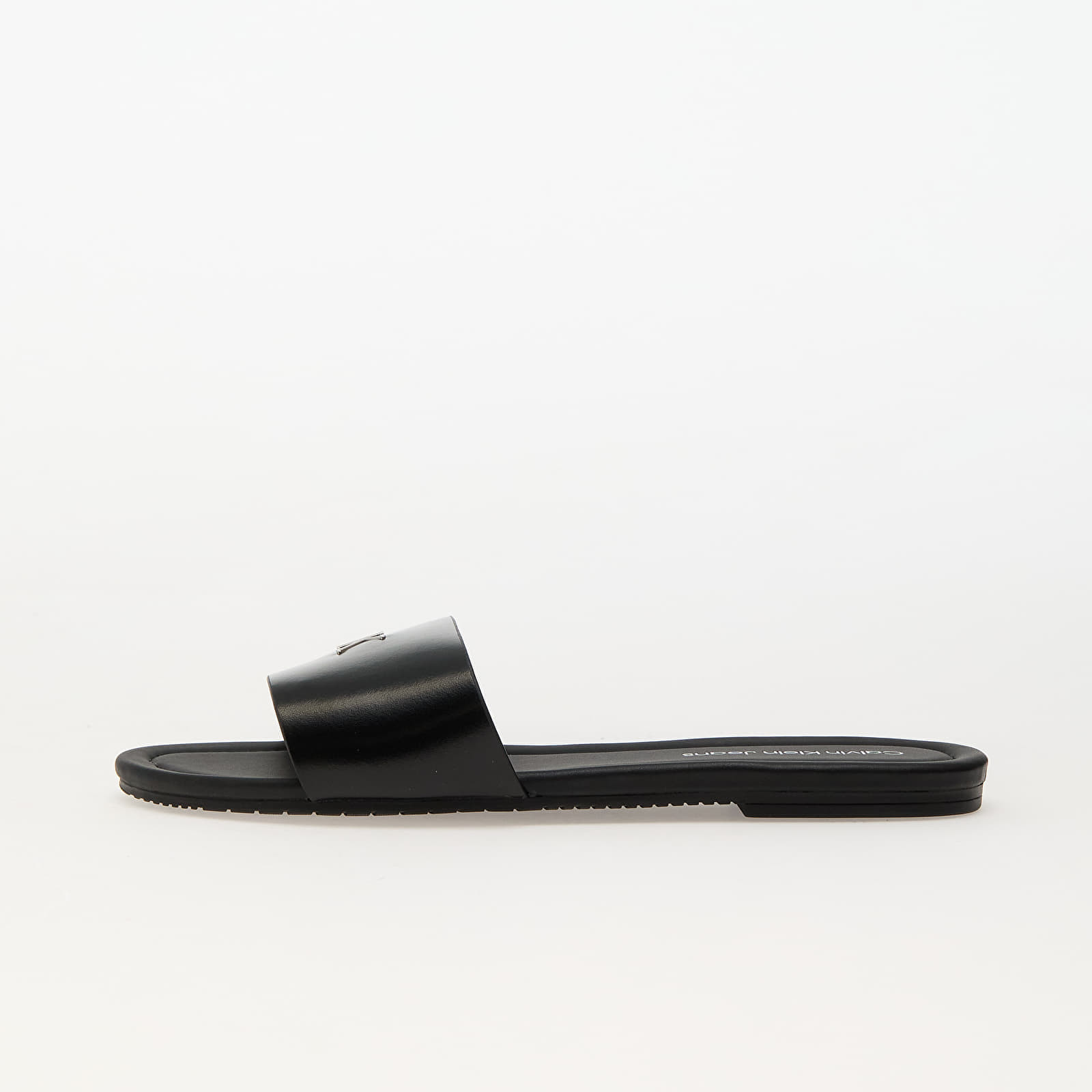 Tenisky Calvin Klein Jeans Flat Sandal Slide Mg Black EUR 36