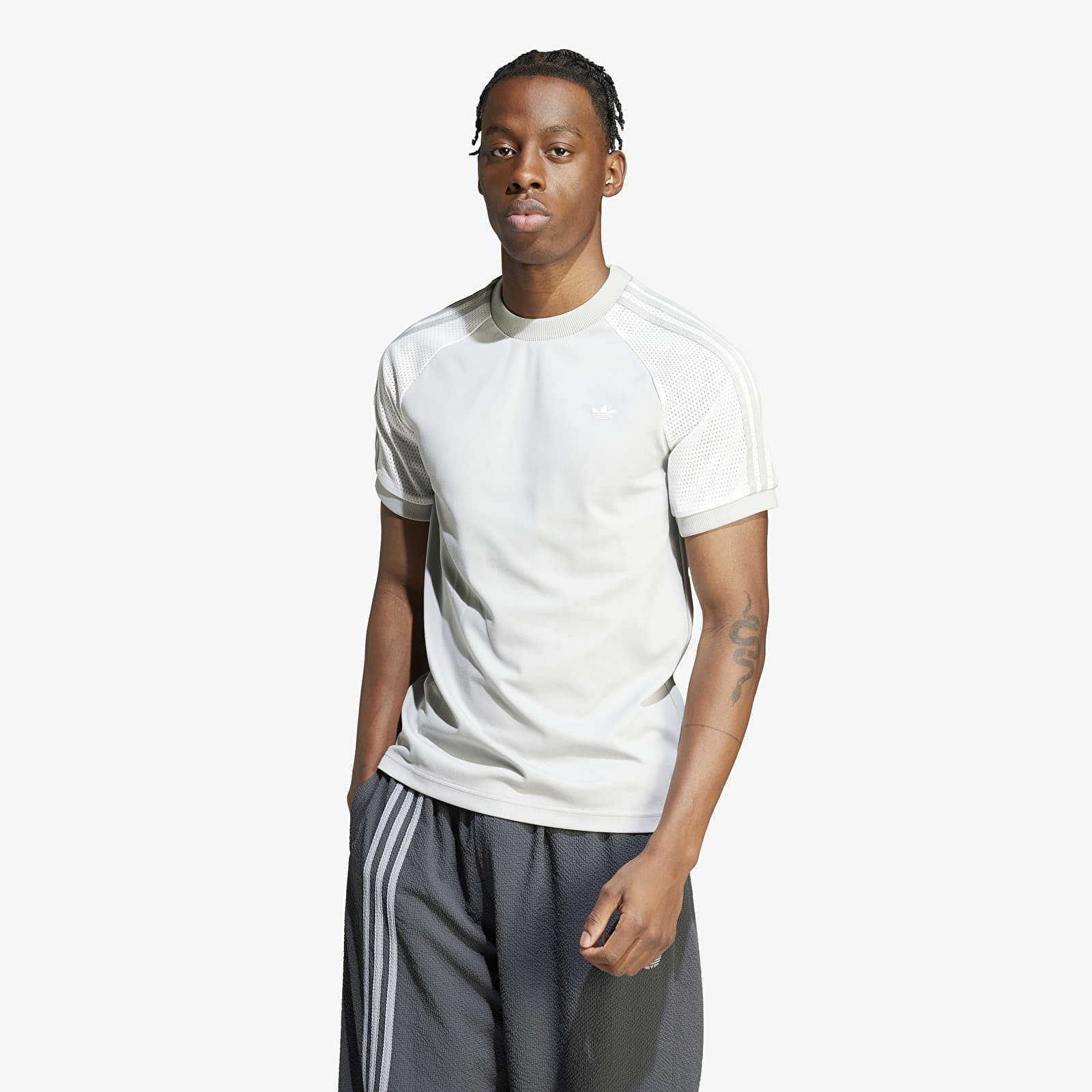 Tričko adidas R3Cd Cali Tee Grey/ Metal Grey XL