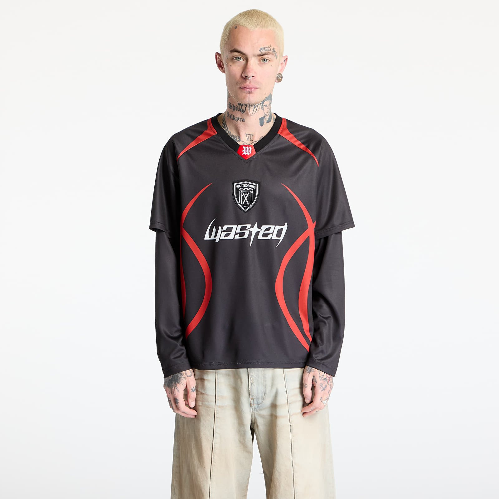 Dres LS Wasted Paris M Blade Football Jersey Age Black L
