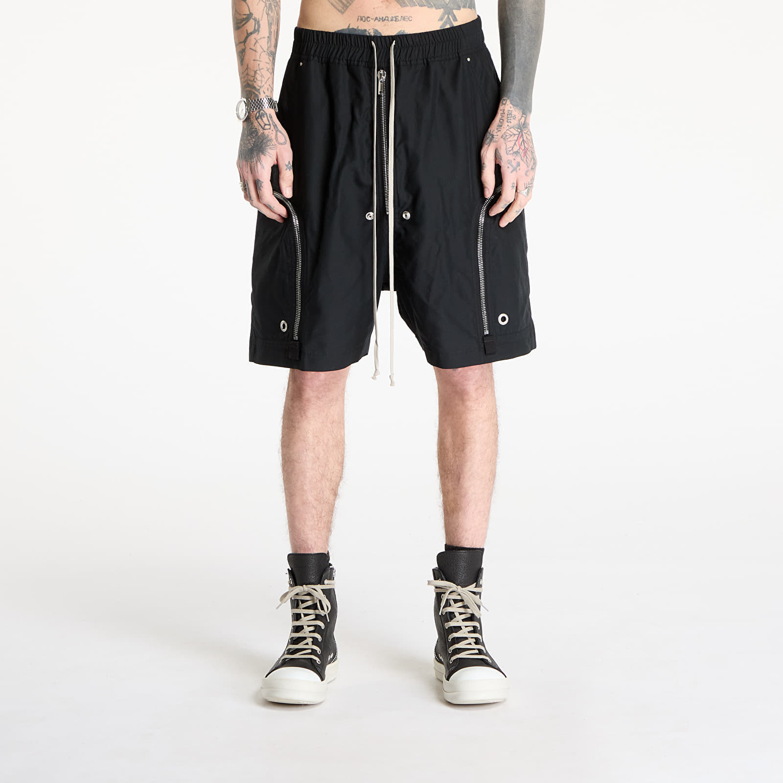 Šortky Rick Owens DRKSHDW Bauhaus Shorts Black S