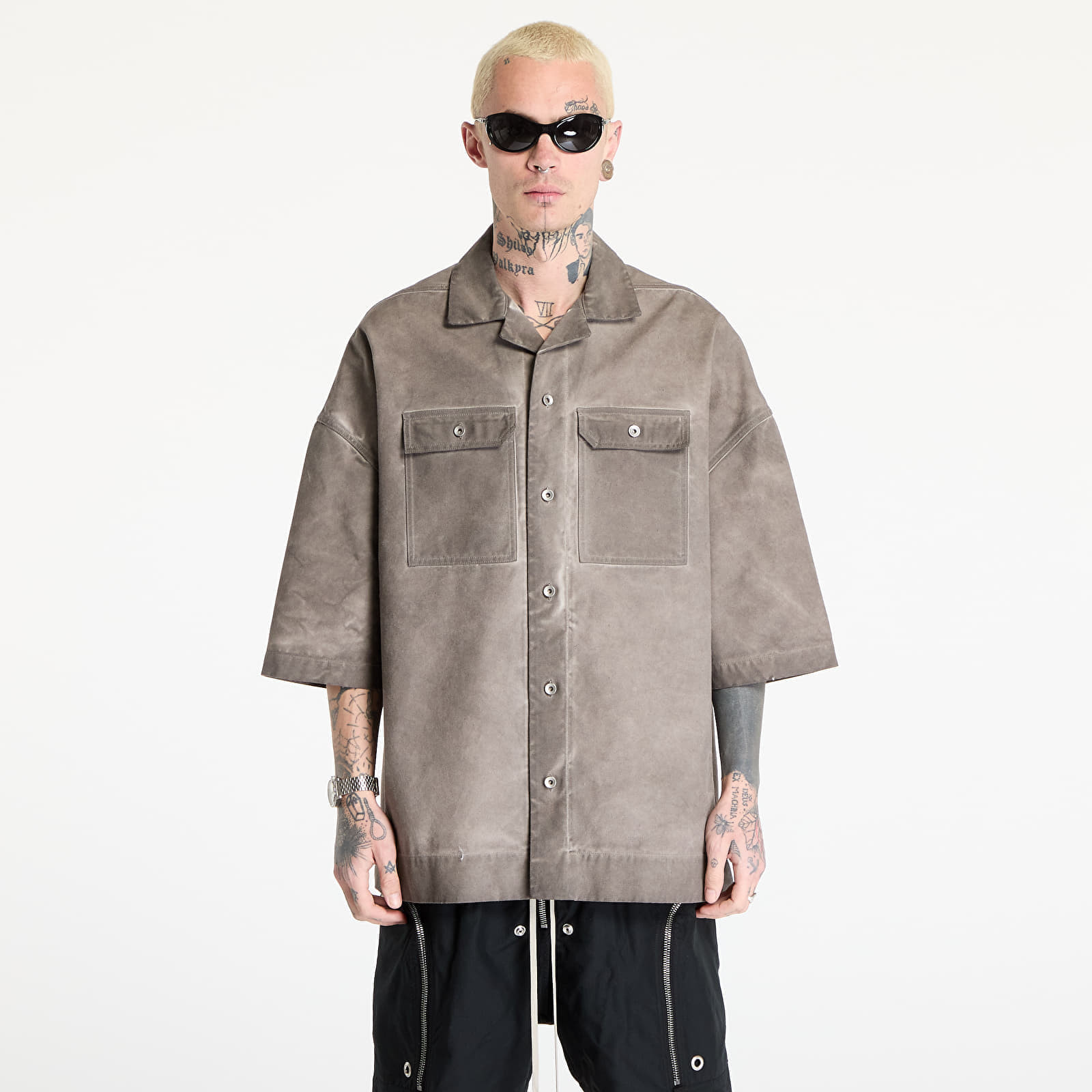 Košeľa Rick Owens DRKSHDW Magnum Tommy Shirt Dust XS