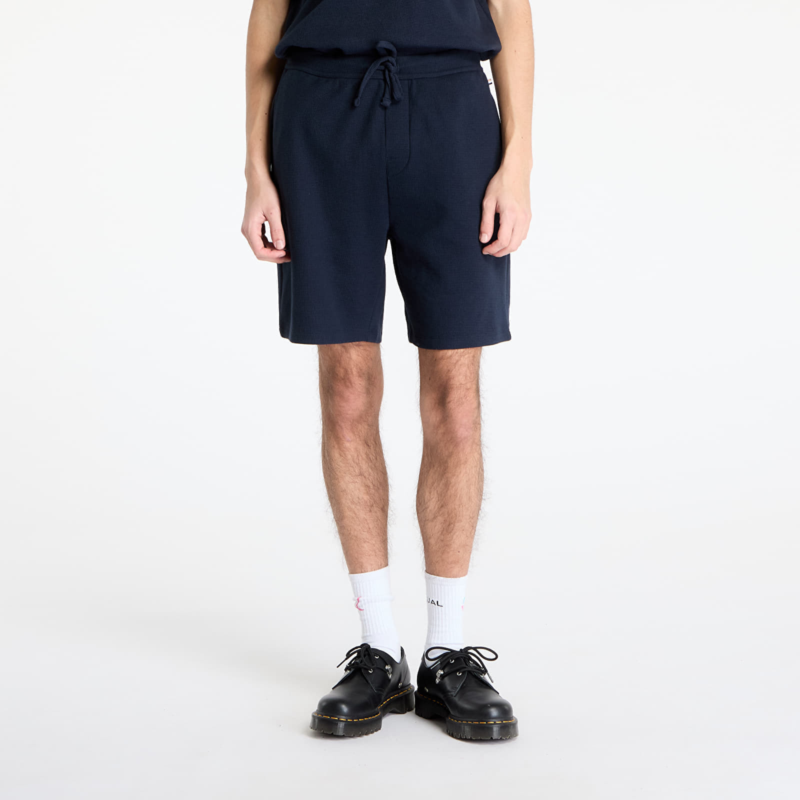 Šortky Hugo Boss Men's Waffle Shorts Blue S