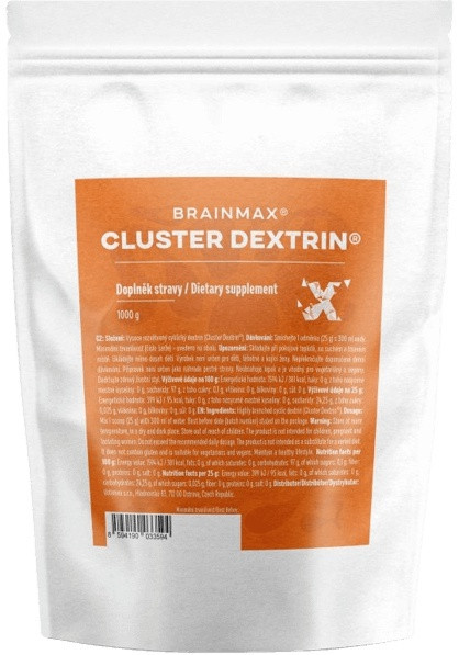 Brainmax cluster dextrin® 1000 g výpredaj 3.4.2025
