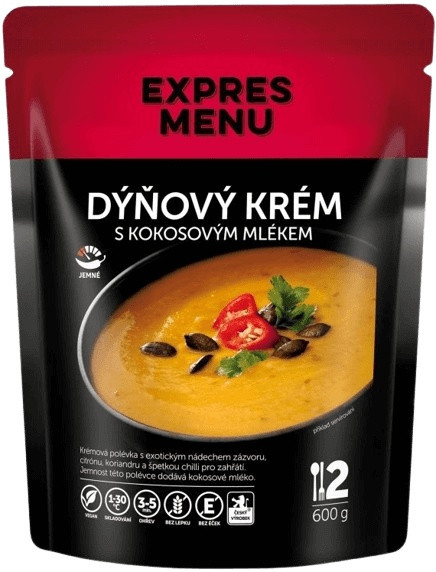 Expres menu dýňový krém s kokosovým mlékem 600 g