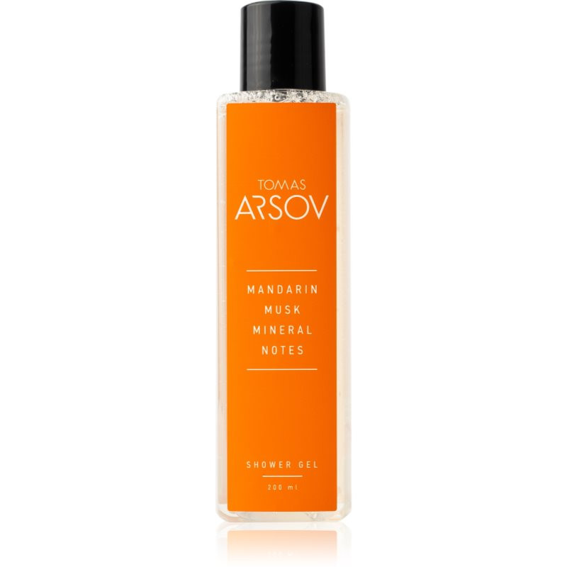 Tomas Arsov Mandarin Musk Mineral Notes sprchový gél s hydratačným účinkom 200 ml