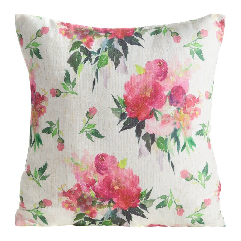 ArtFir Obliečka na vankúš EASTER 66 | zelená/ružová 45 x 45 cm