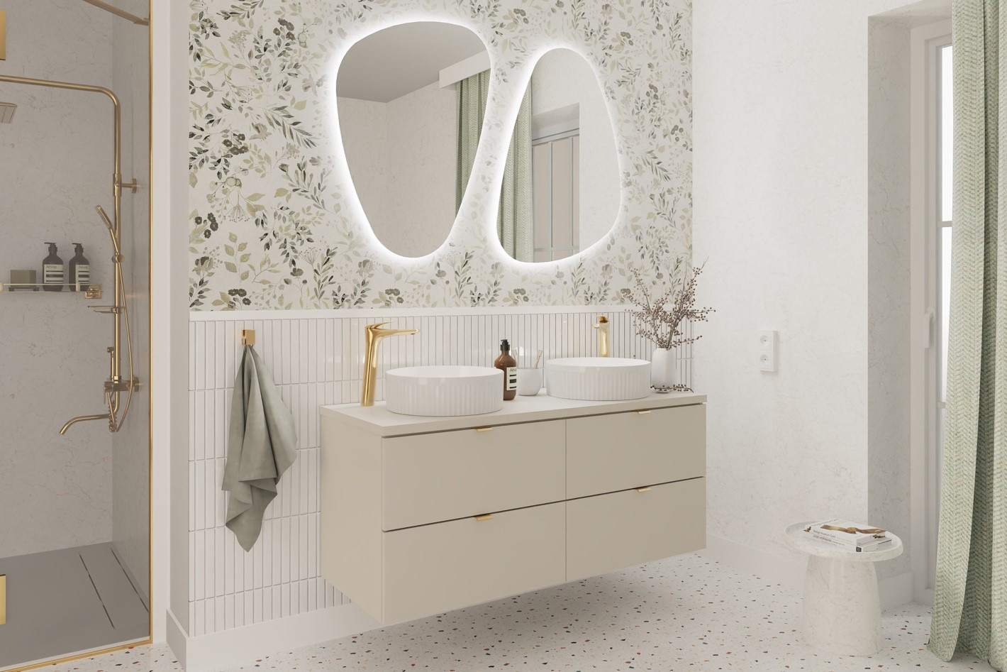 ArtCom Kúpeľňový komplet DALIA Cashmere 120/1