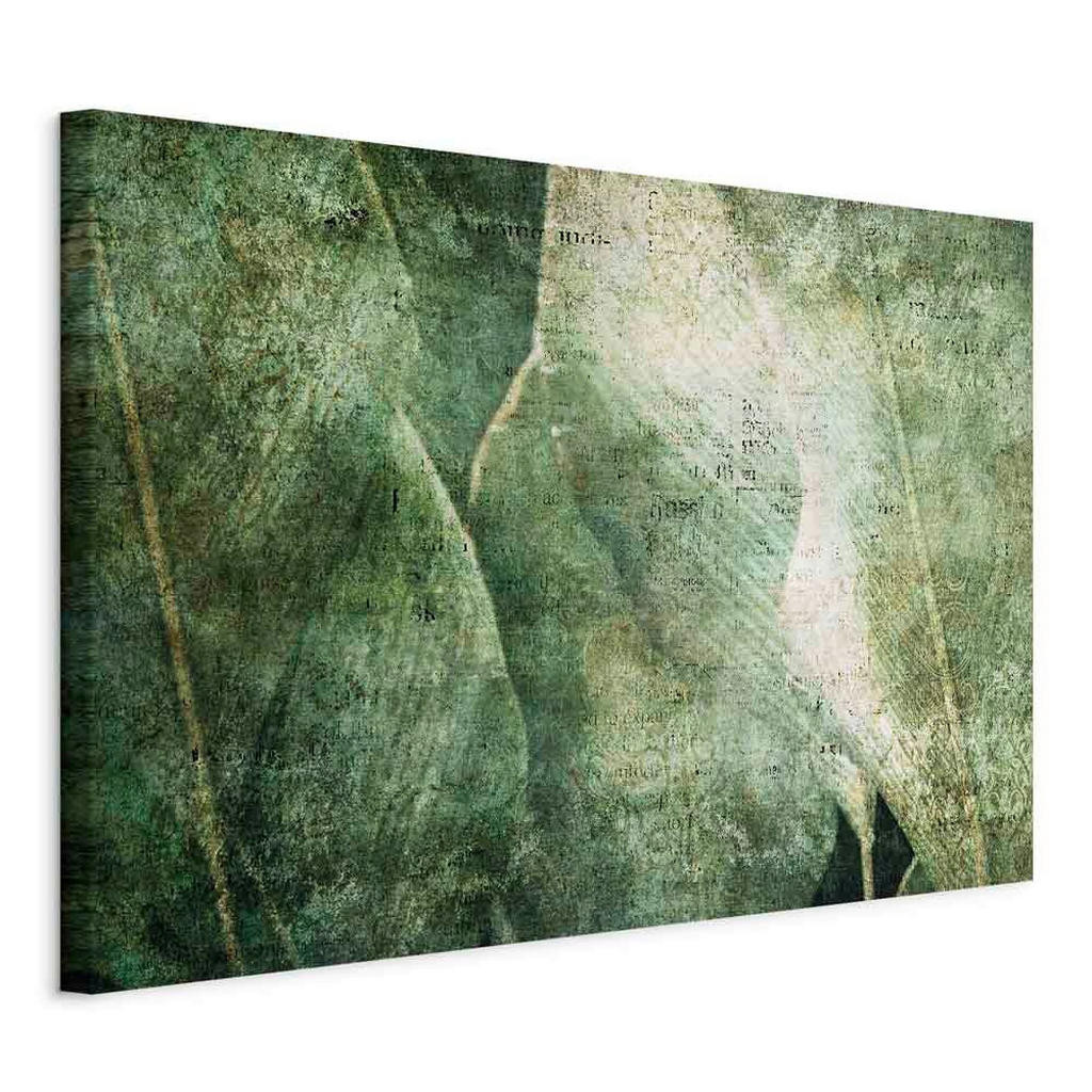 artgeist OBRAZ NA PLÁTNE, abstraktné, listy, 60/40/1,2 cm