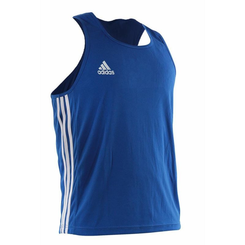 Adidas Boxing Top modré tričko S