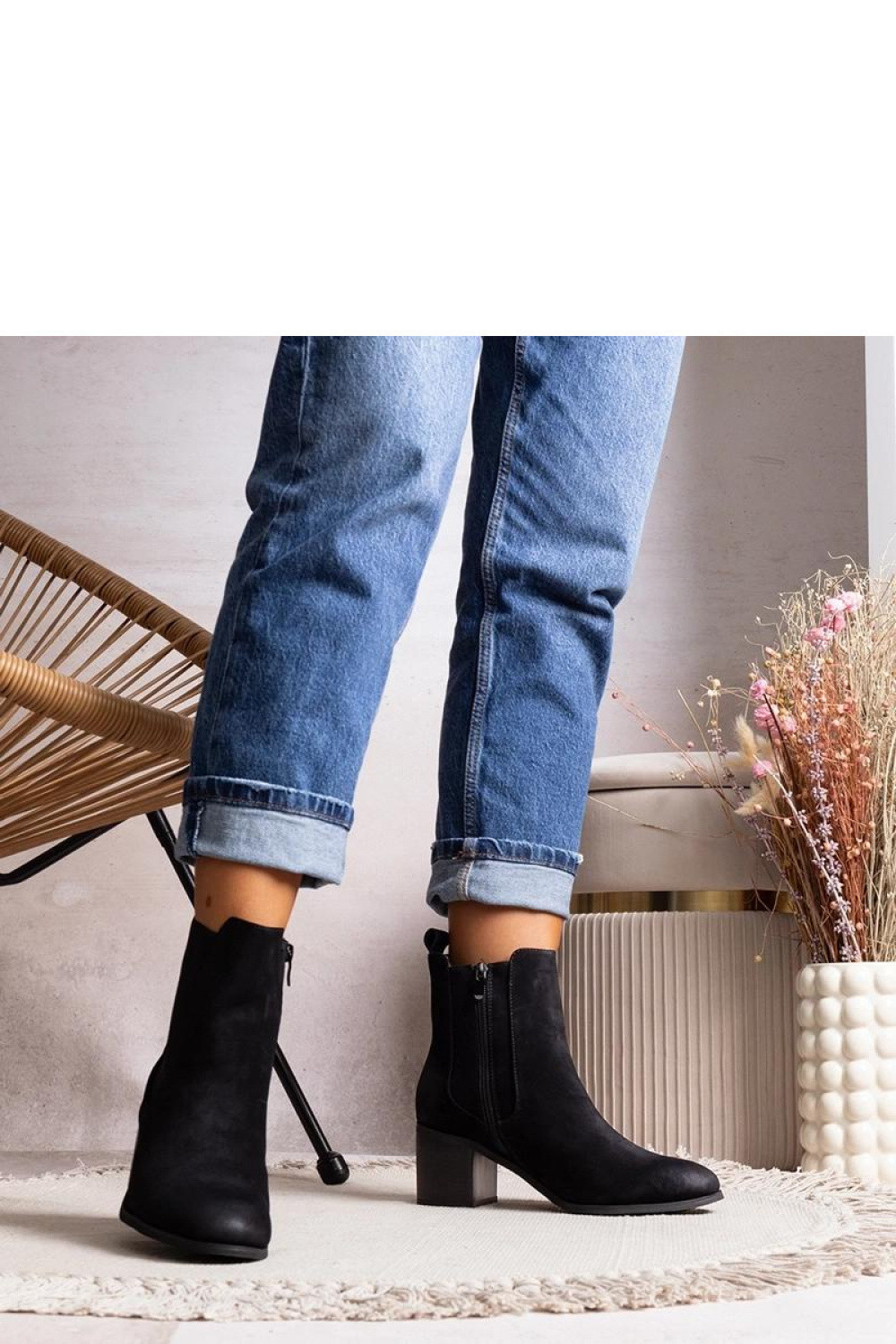 Topánky na podpätku model 206447 Solea 36