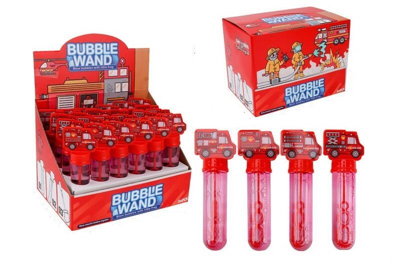 Bublifuk Hasičské auto 30ml / 14cm