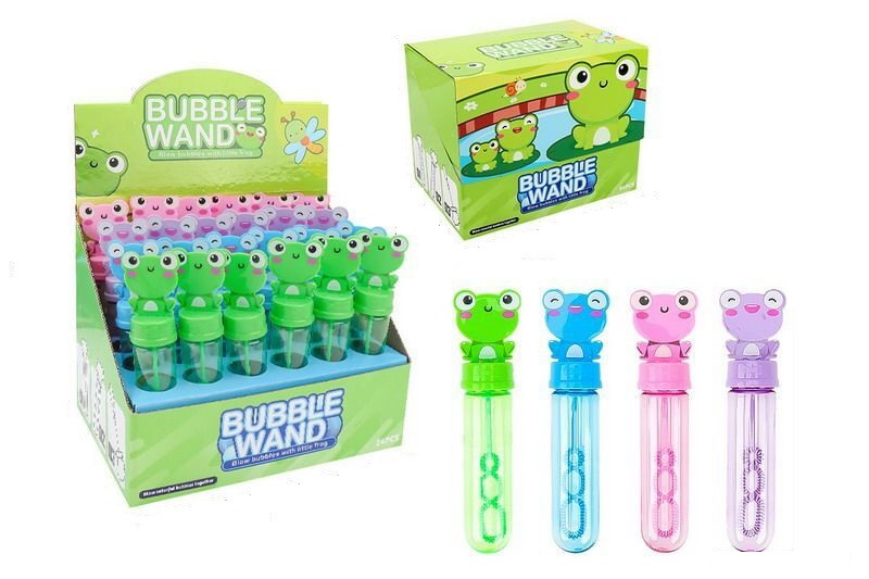 Bublifuk Žaba 30ml / 14cm - náhodná