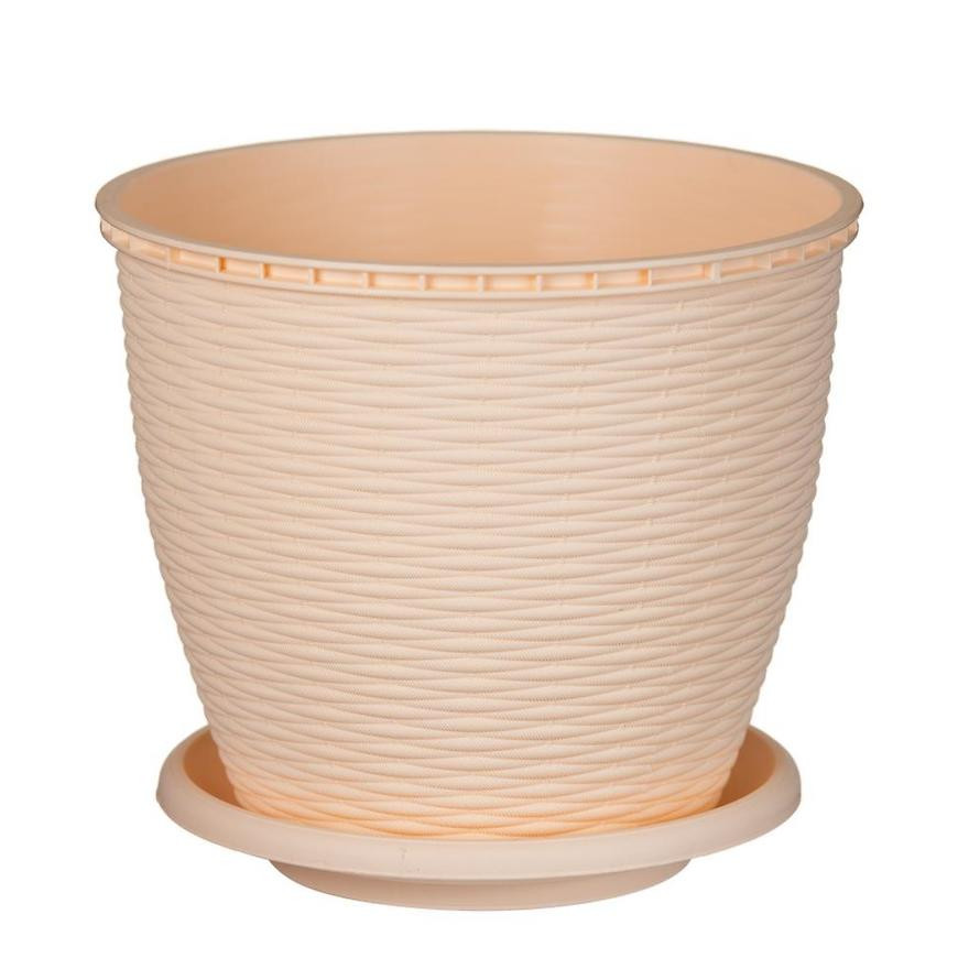 85CM DONICZKA RATTAN 9 L BEŻOWA