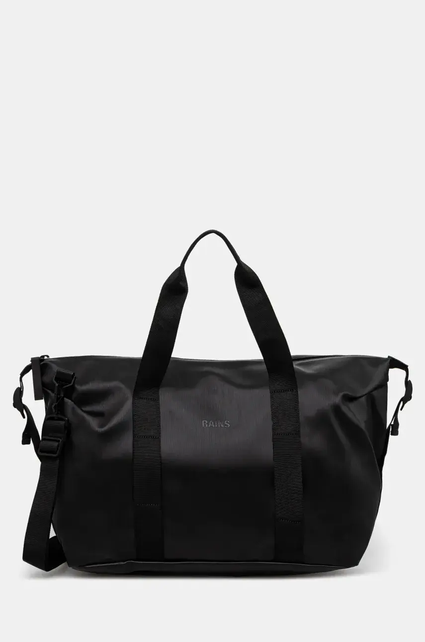Taška Rains Hilo Weekend Bag Small W3 čierna farba, 14220