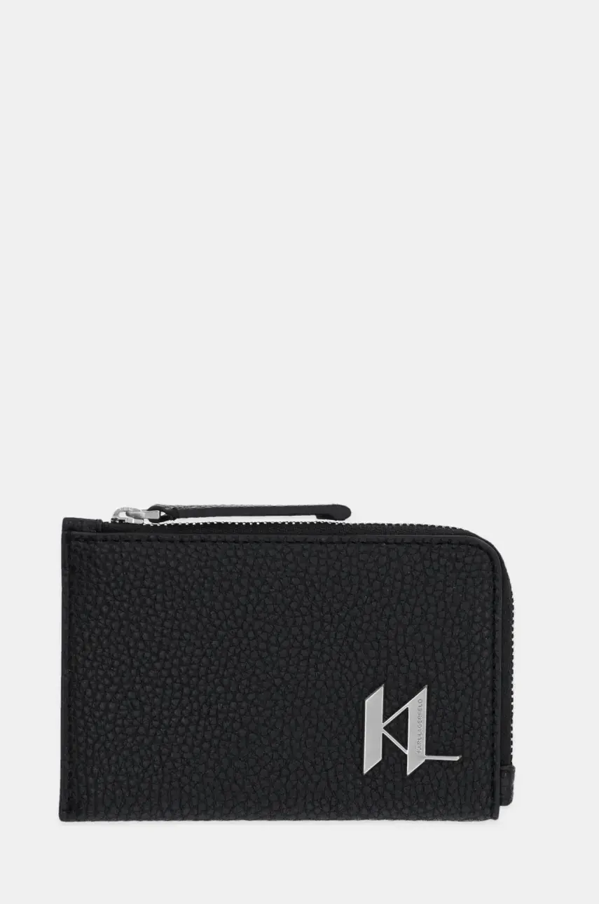 Peňaženka Karl Lagerfeld pánska, čierna farba, A1M32097