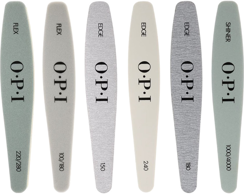 OPI Sada pilníkov pre manikúru aj pedikúru Sample Pack (Nail Files) 6 ks