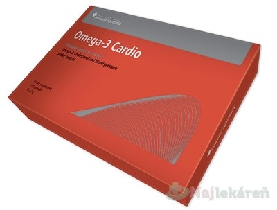 Helvetia Apotheke Omega-3 Cardio prispieva k normálnej činnosti srdca 120cps