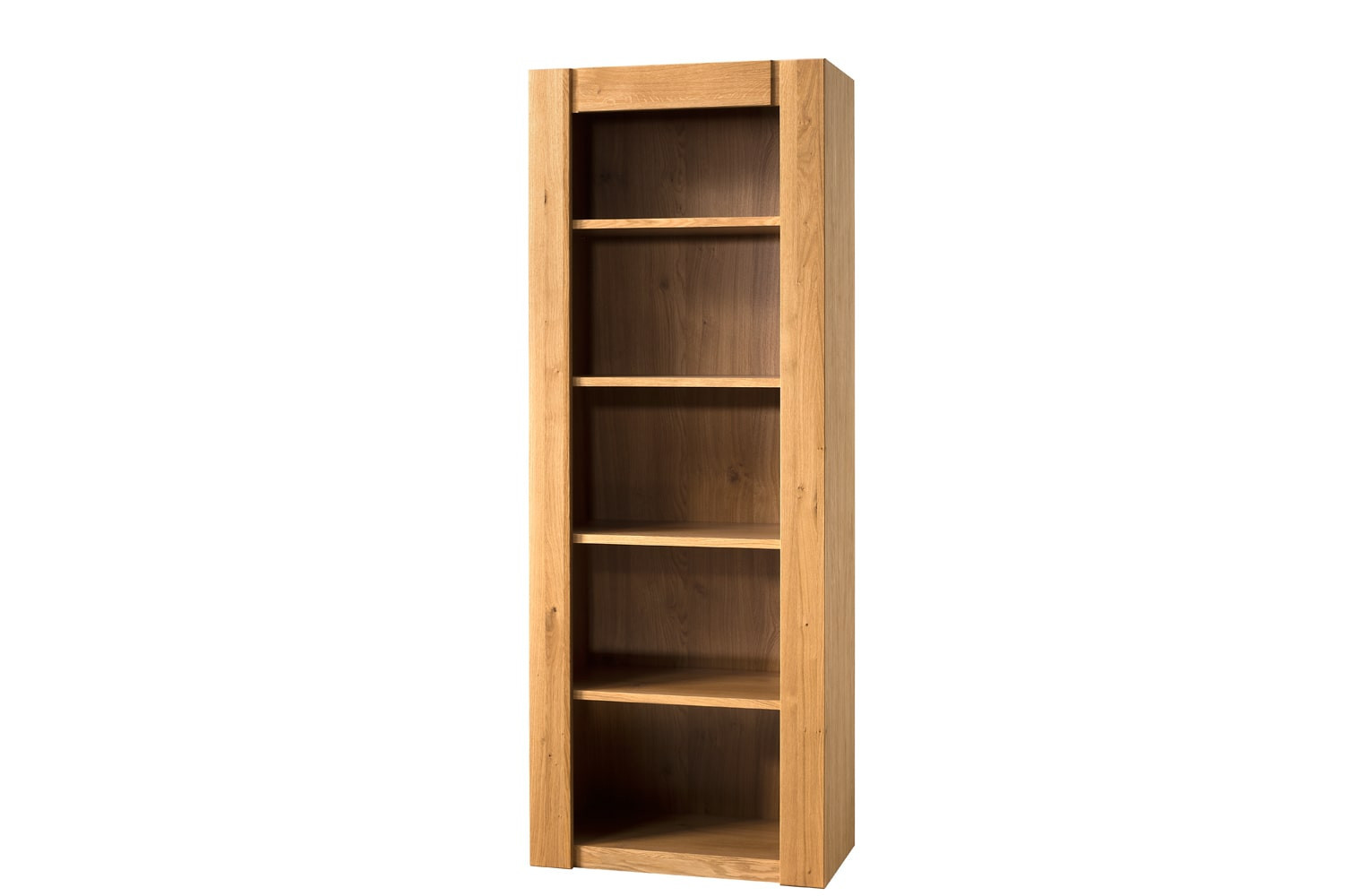 Knihovna Velvet II 17 75 cm z masivu dub přírodní