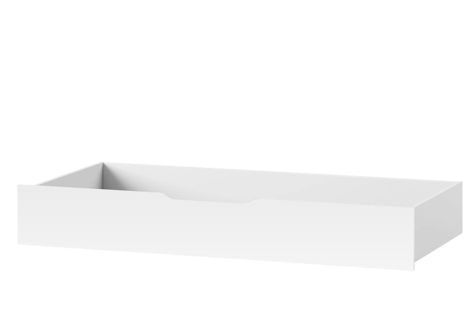 Zásuvka pod postel Selene 34 140 cm bílý lesk/mat