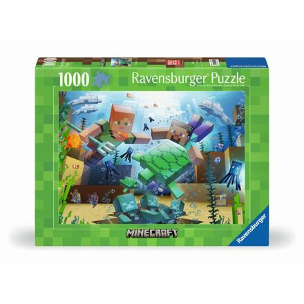 2412000421 Minecraft 1000 dielikov - poškodený obal