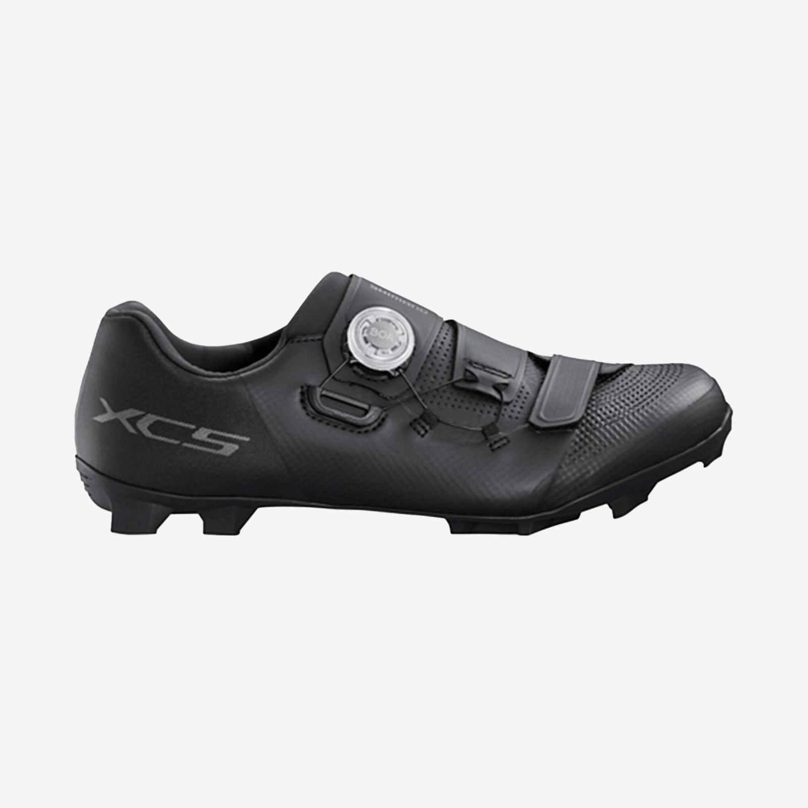SHIMANO XC502 tretry na MTB strieborno-čierne