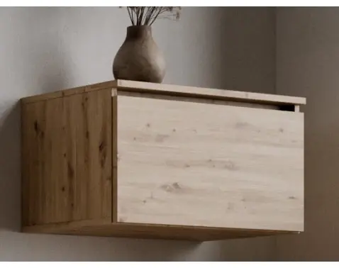 Nástenná skrinka Asko Living, 60 cm, dub artisan%