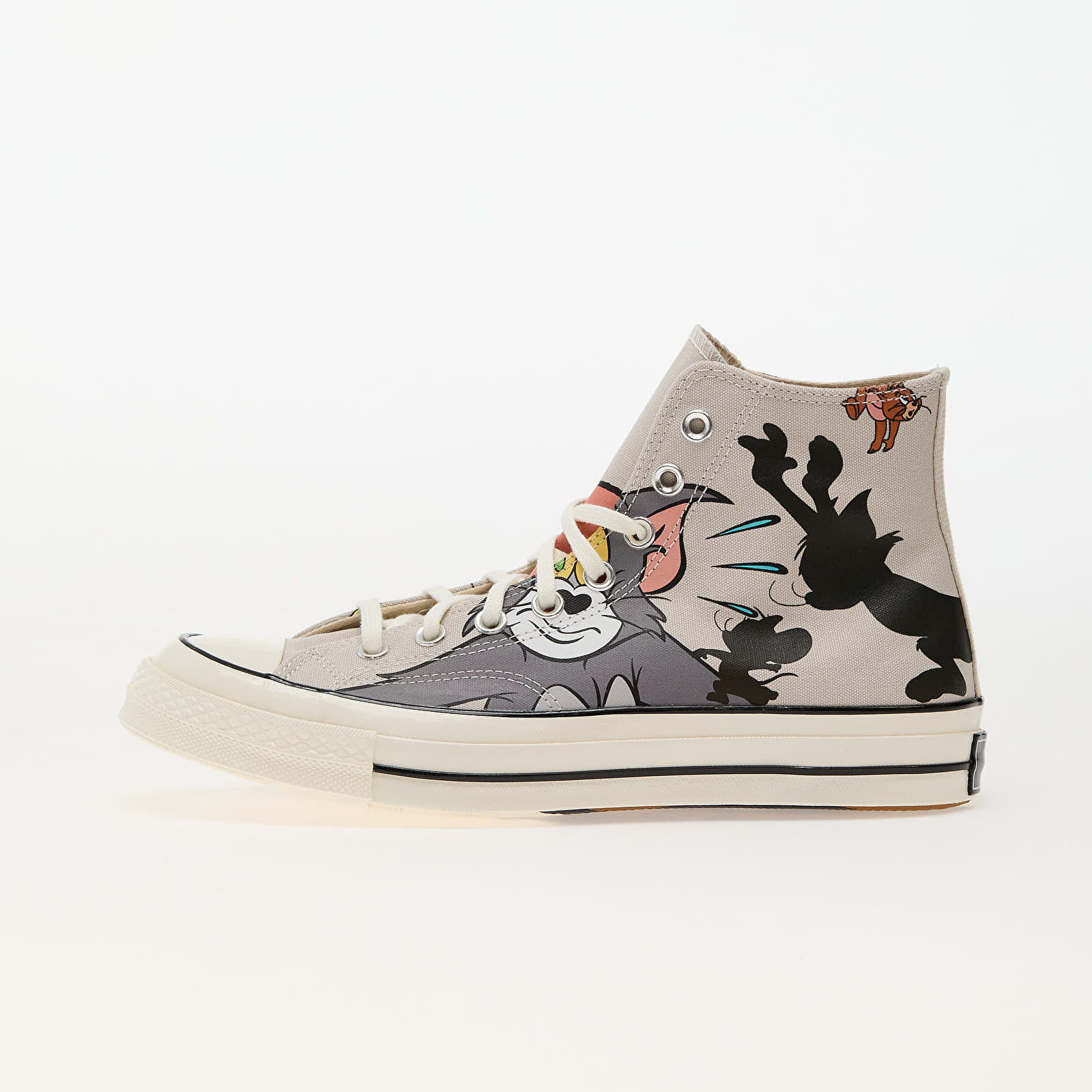 Tenisky Converse x Tom and Jerry Chuck 70 Hi Grey/ Egret/ Black EUR 37
