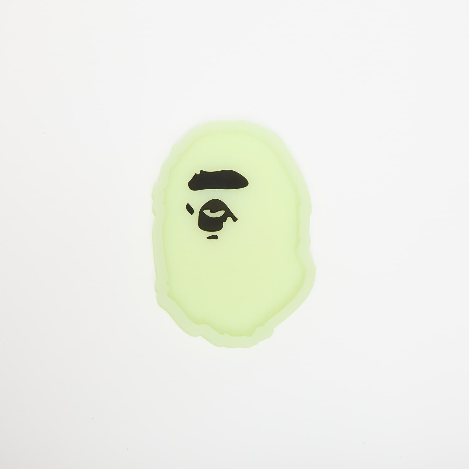 A BATHING APE Ape Head Glow In The Dark Tray Green Universal