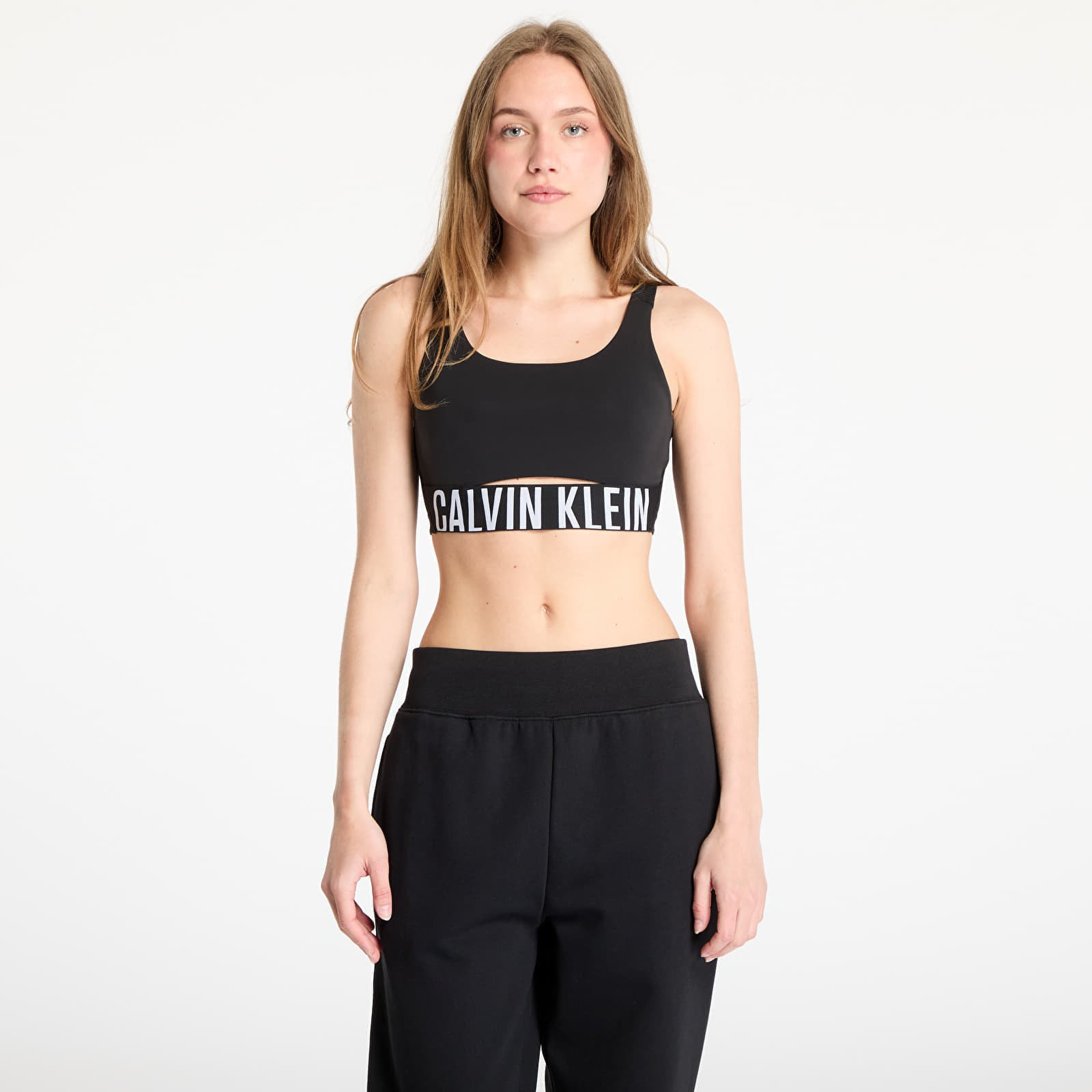 Calvin Klein Sport Intense Power Medium Mesh Bra Black XS