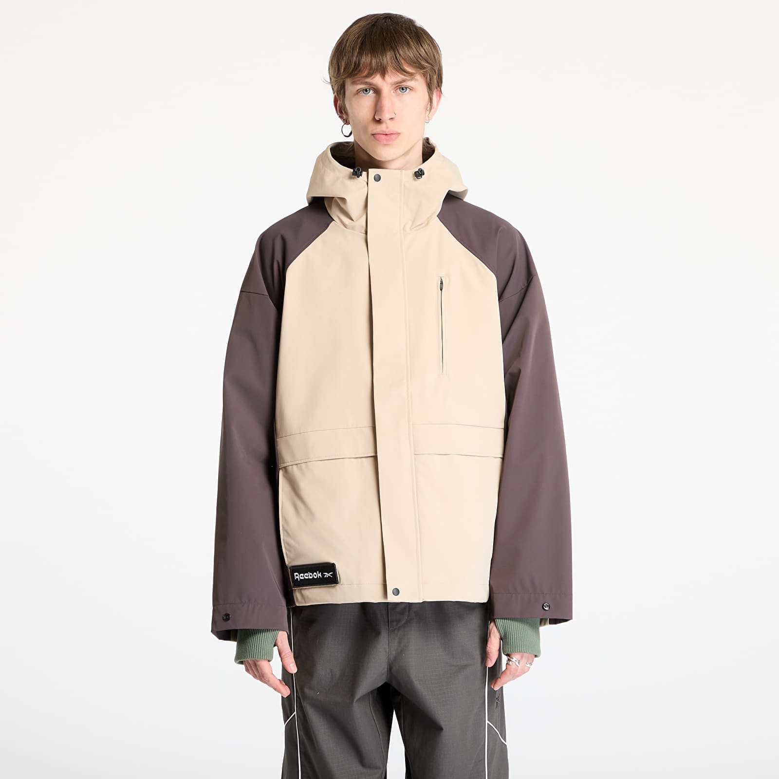 Bunda Reebok Utility Shell Jacket UNISEX Tan/ Unearthed Brown M