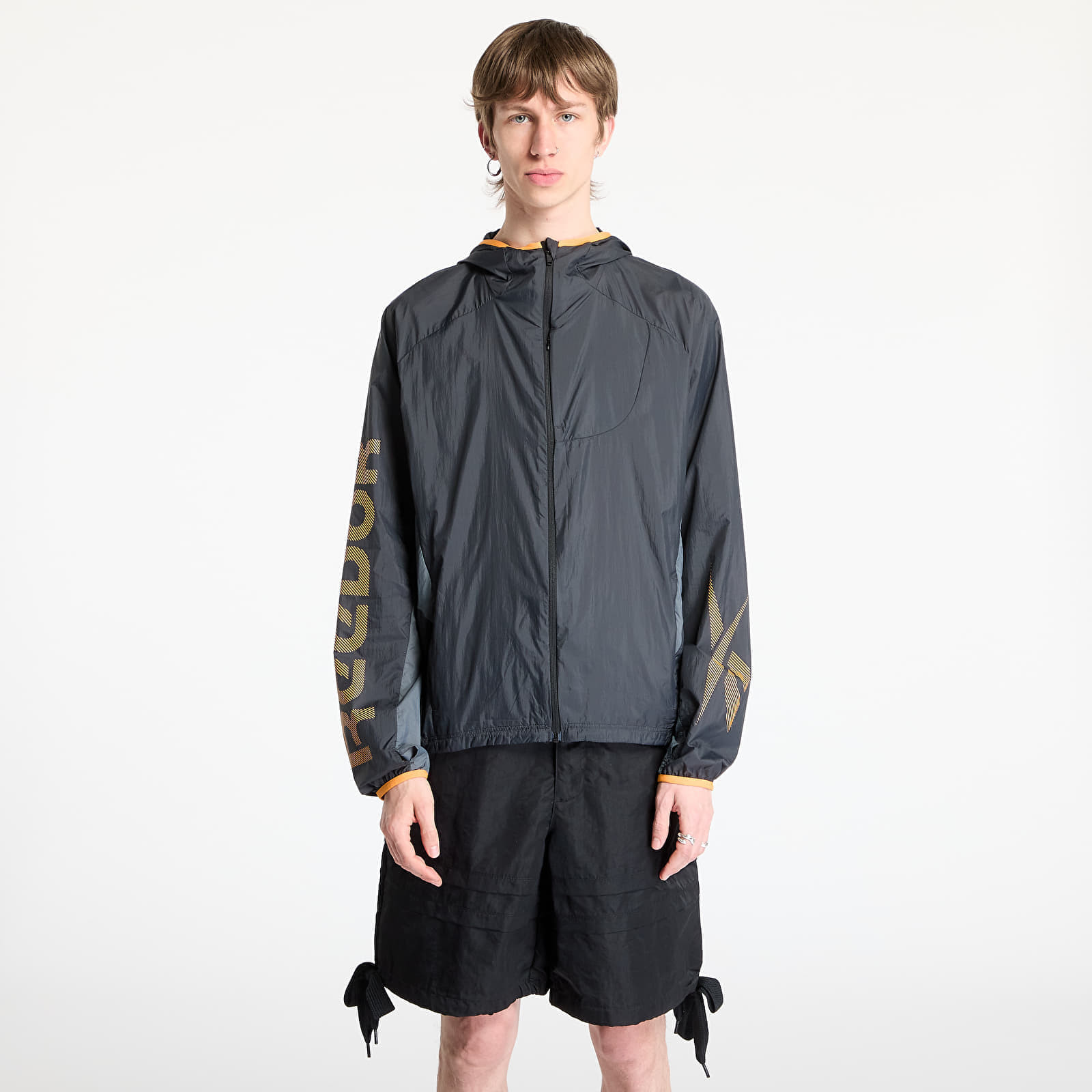 Bunda Reebok Wind Run Jacket Washed Black/ Grey 3 S