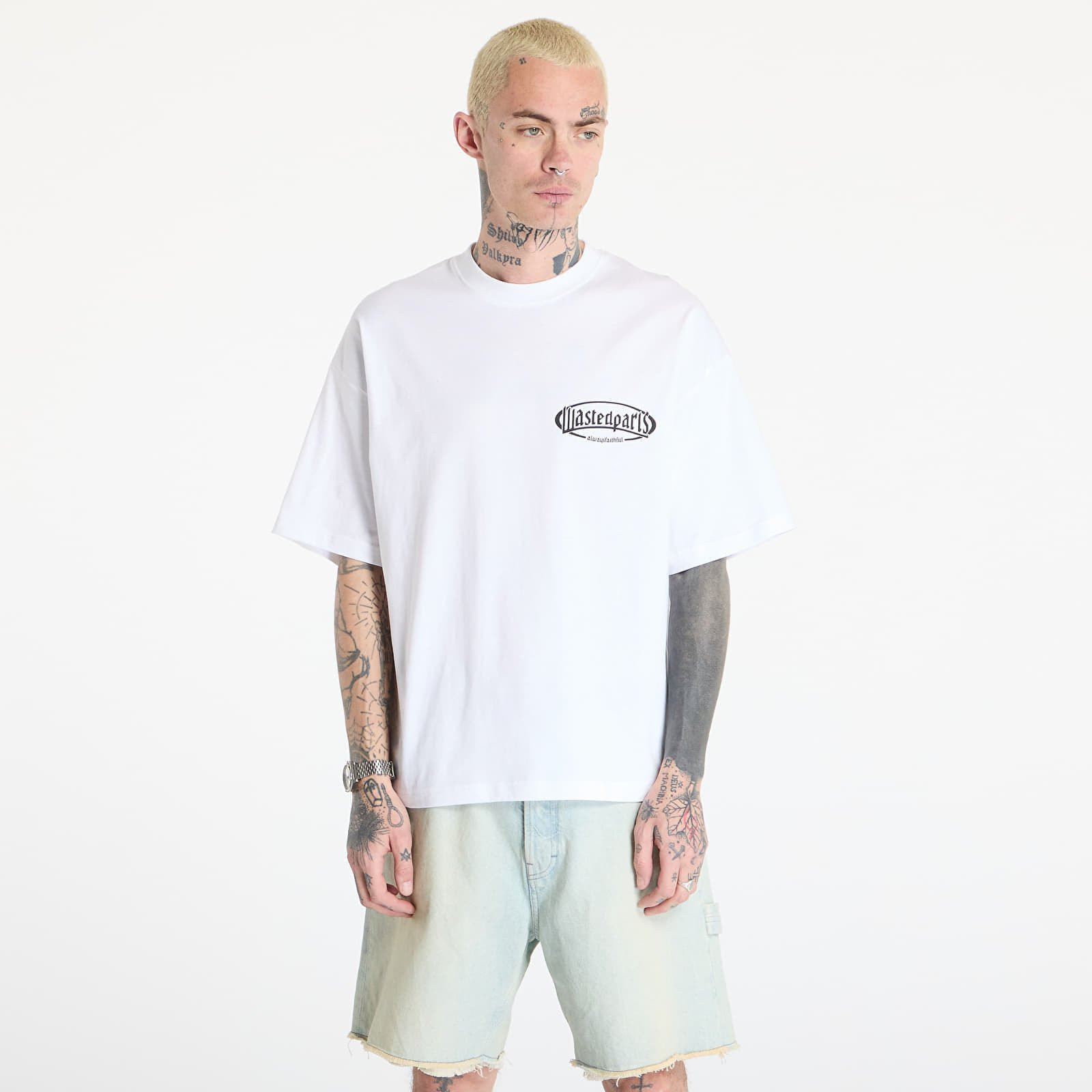 Tričko Wasted Paris M Yard Boxy T-Shirt White M