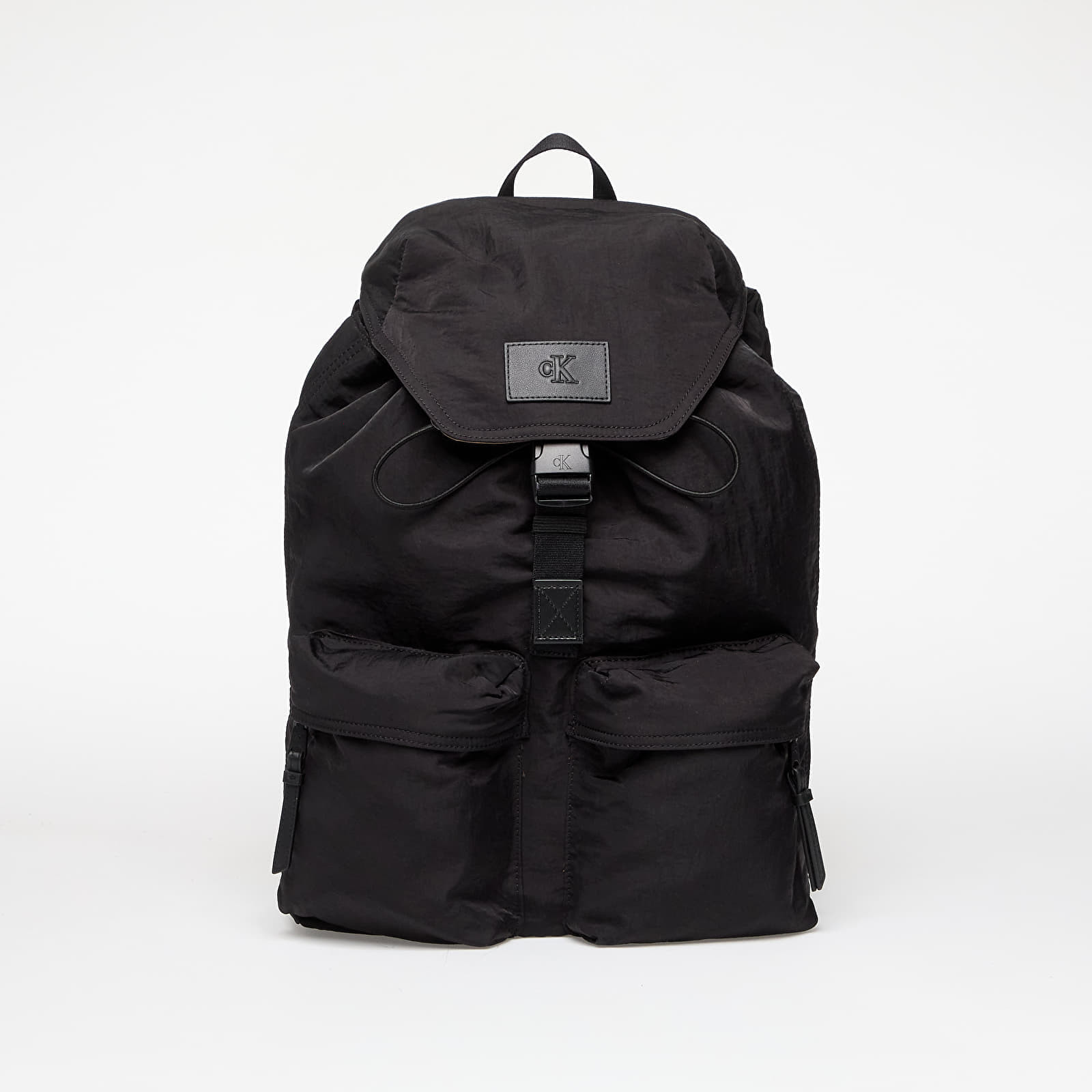 Calvin Klein Jeans Metro Nylon Flap Bagpack Black Universal