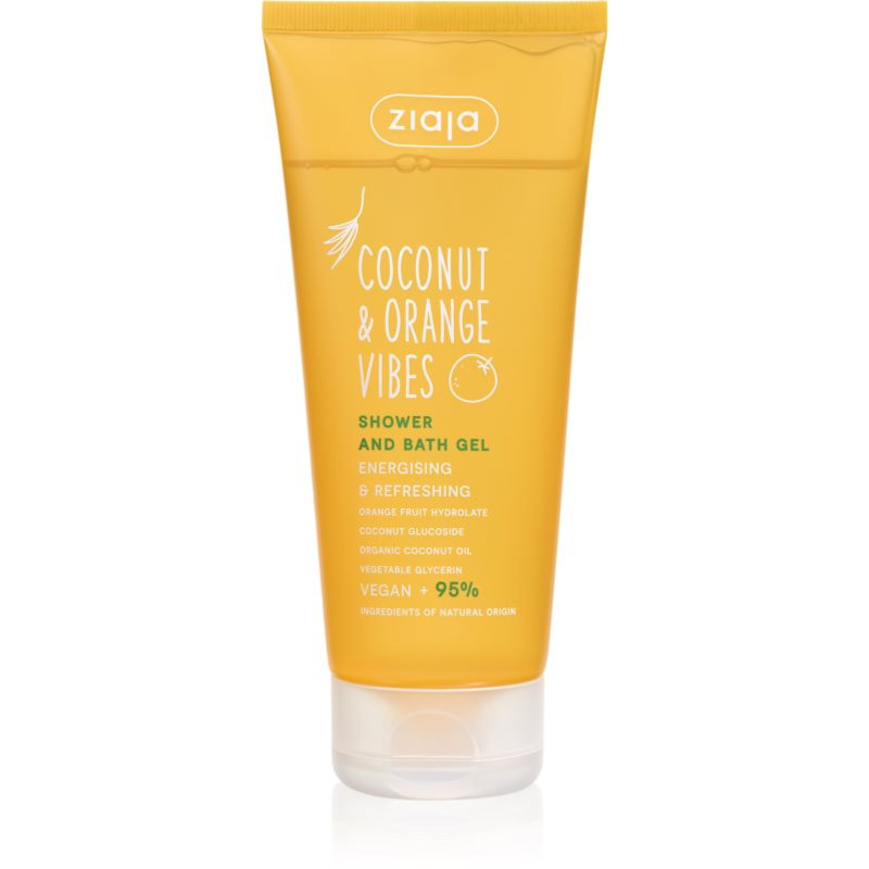 Ziaja Coconut & Orange Vibes sprchový a kúpeľový gél 200 ml
