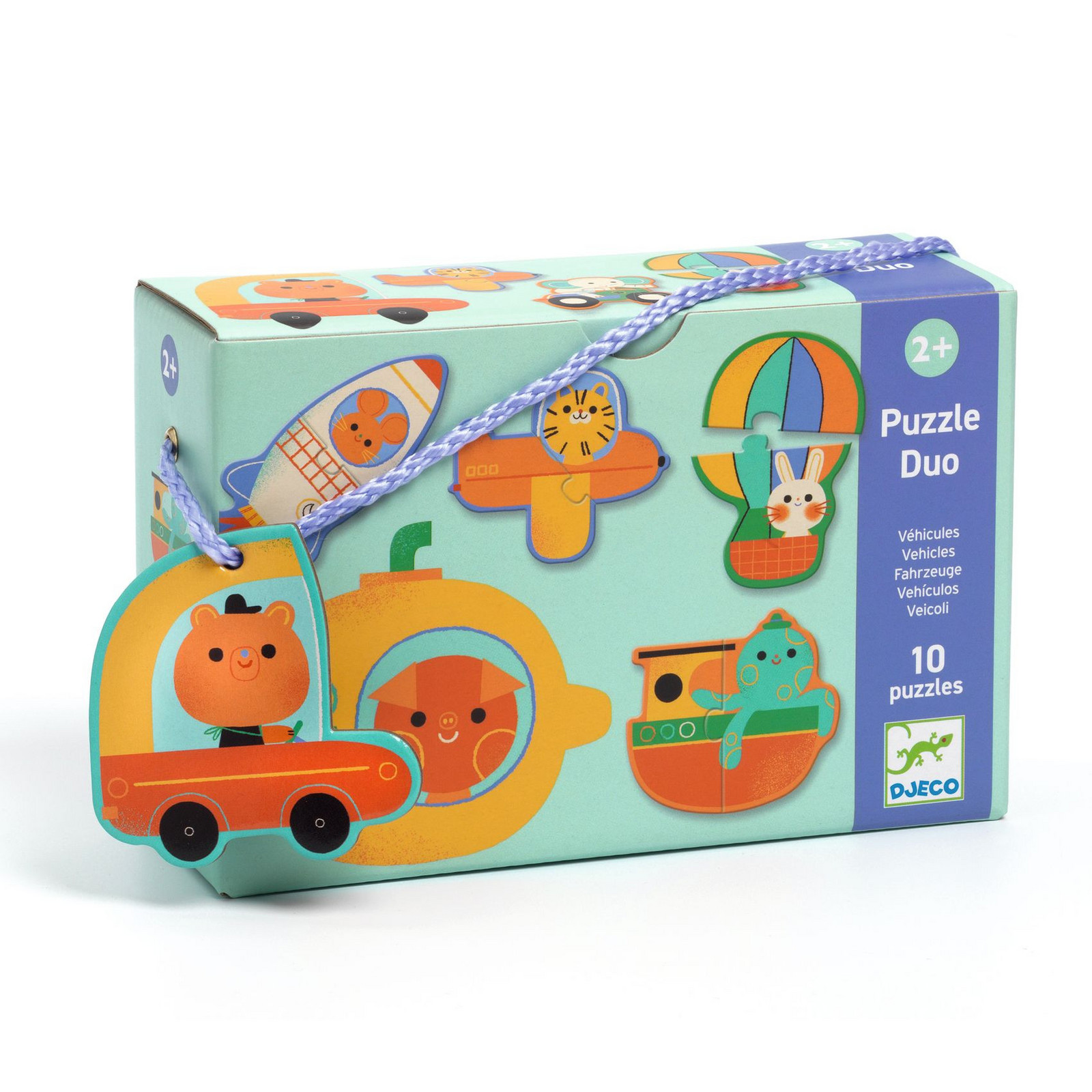 Puzzle Duo – Vozidlá
