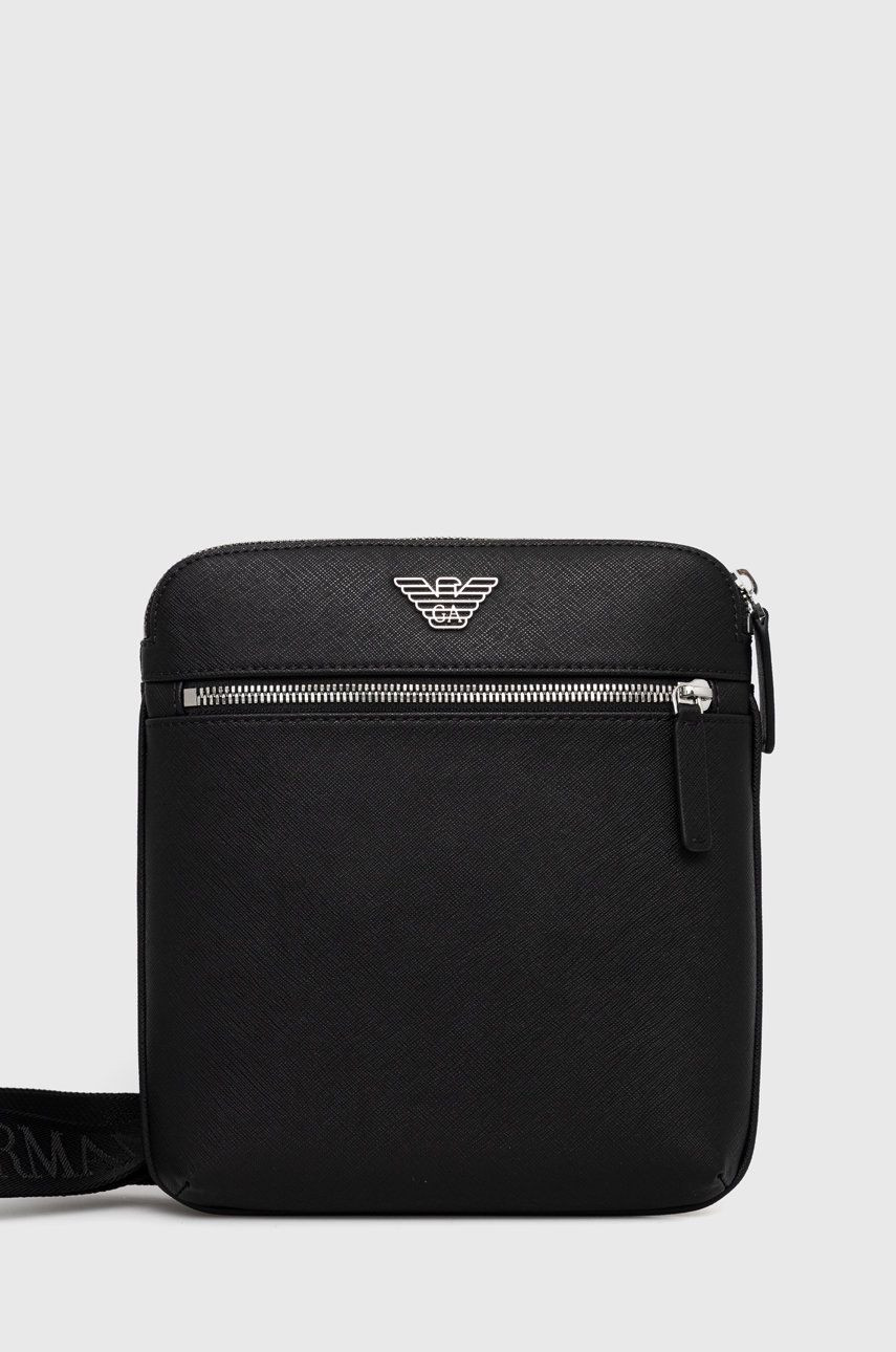 Malá taška Emporio Armani čierna farba, Y4M185 Y138E
