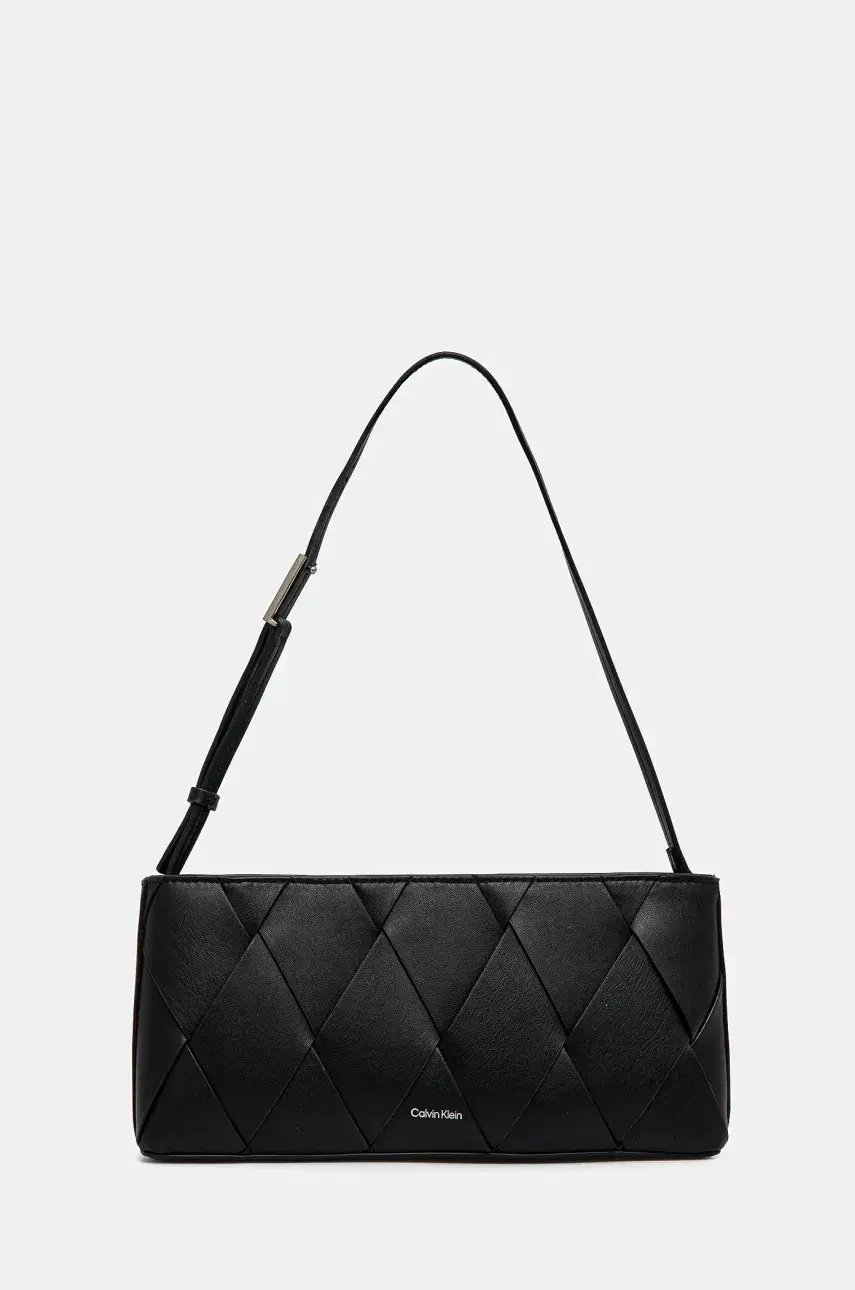 Kabelka Calvin Klein čierna farba, K60K612992