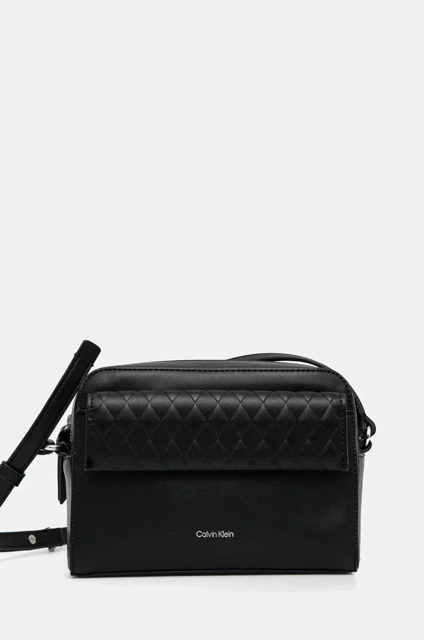 Kabelka Calvin Klein čierna farba, K60K613108