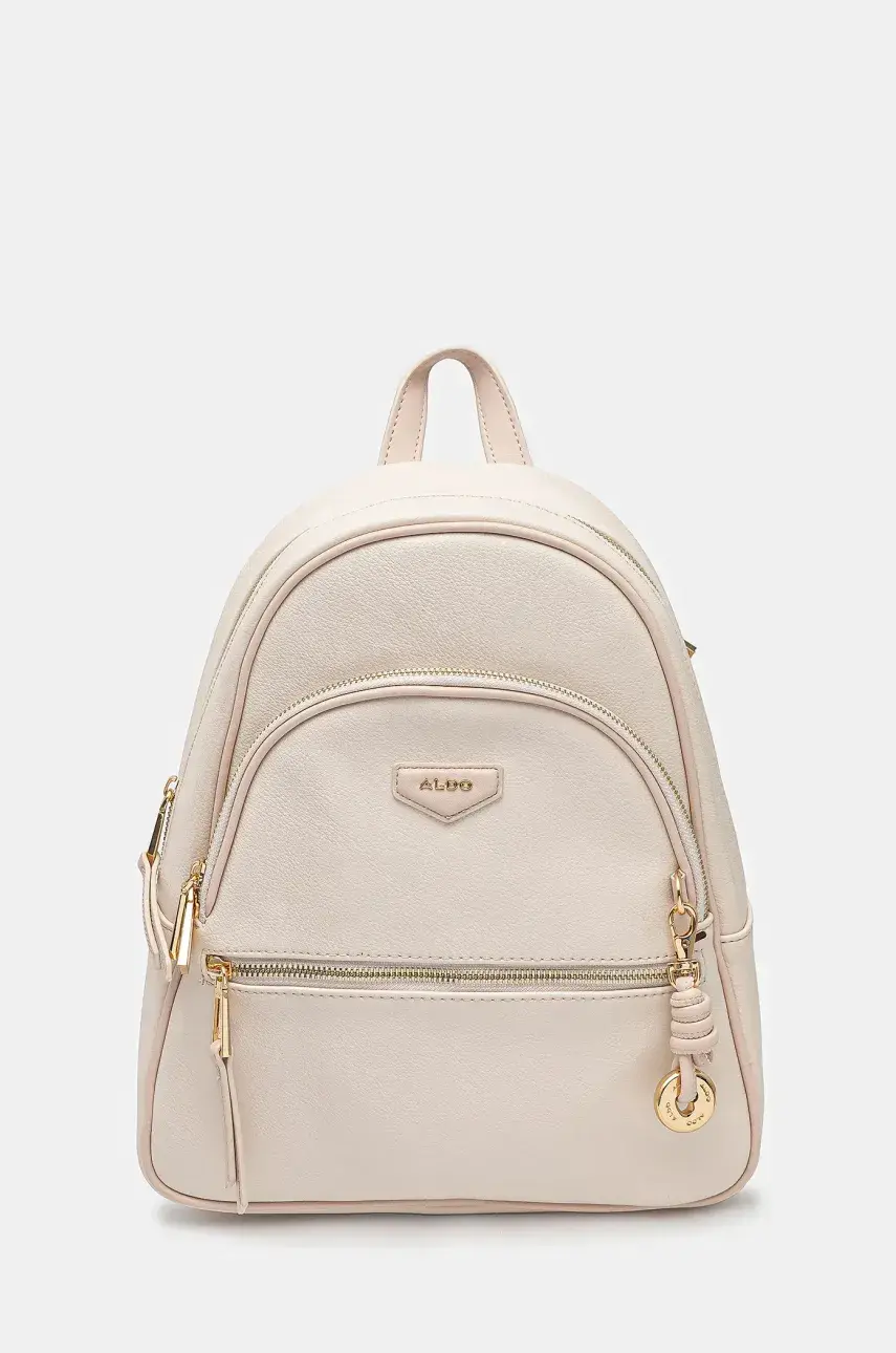 Ruksak Aldo EDIEMETH dámsky, béžová farba, malý, jednofarebný, 14009845