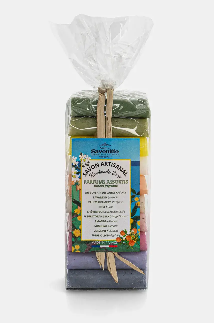Sada mydiel Maitre Savonitto Assorted Scents 24 g 10-pak viac farieb