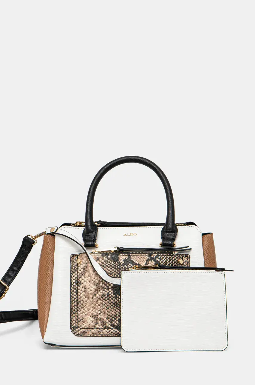 Kabelka Aldo KEDERASEAN béžová farba, 13989657