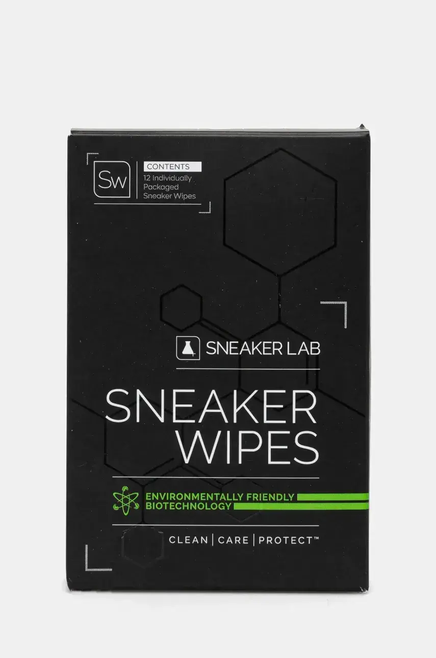 Čistiace vreckovky na obuv Sneaker LAB 12 Sneaker Wipes box biela farba, SWZ_012