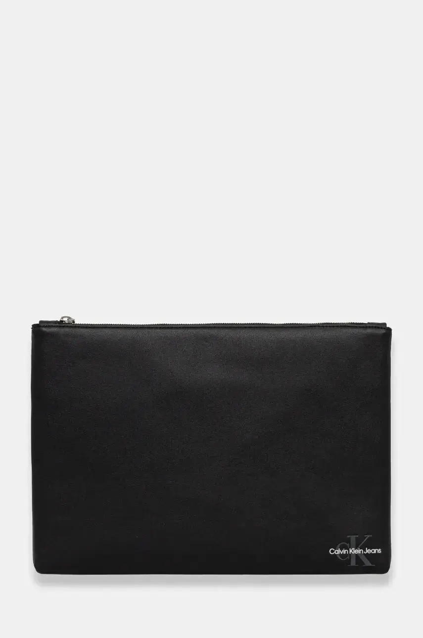 Calvin Klein Jeans čierna farba, LV04G1049G