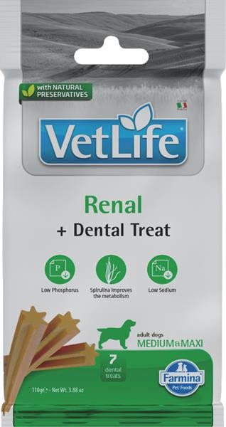 Farmina Vet Life Dog Renal Adult medium & maxi maškrta pre psy 110g