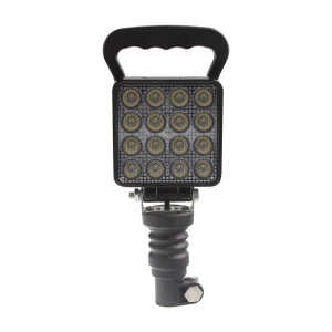Pracovné LED svetlo na hrot 12/24V - 16x3W LED / ECE R10 (117x280x47mm)