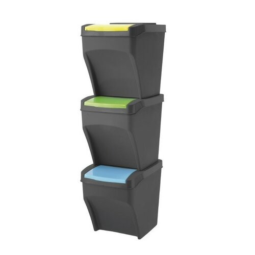 Kôš na triedený odpad Recykle BIN 3x 25 l
