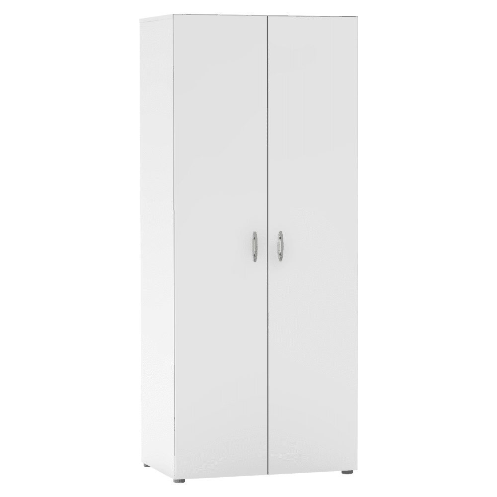 Skriňa, dvojdverová, biela, RAMSA 2