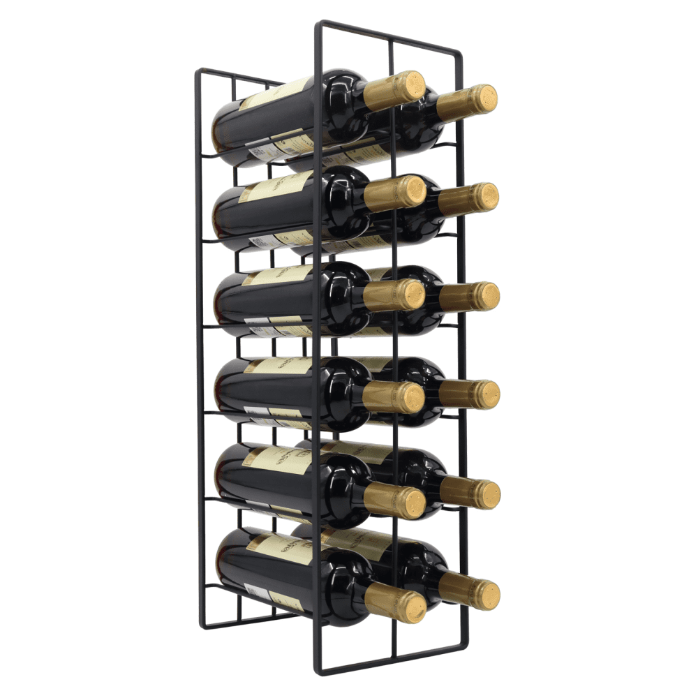 Stojan na víno, čierna, GAMEZ