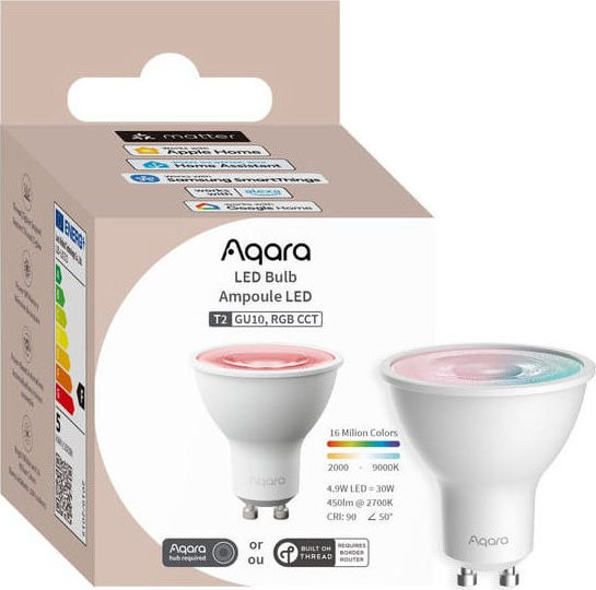 AQARA LED Bulb T2 GU10, RGB CCT (LB-L03D)