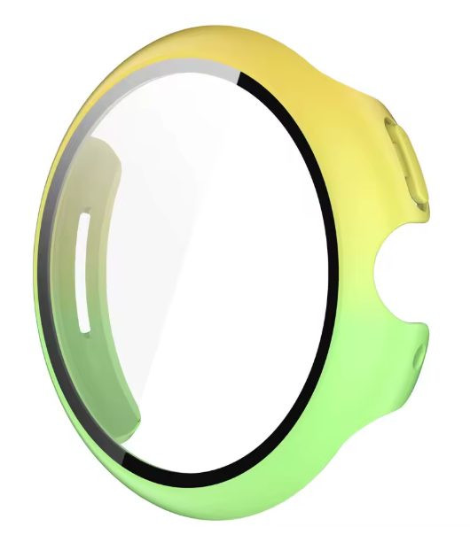 Silikónový kryt pre Google Pixel Watch 3, 41 mm - Zeleno žltý